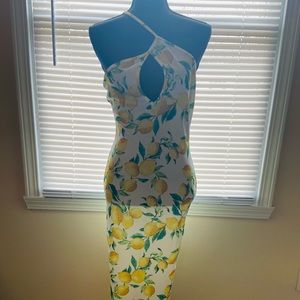 Perfect Lemonade midi summer dress🍋🍋